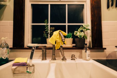 What should I do when odours come from my sink?
